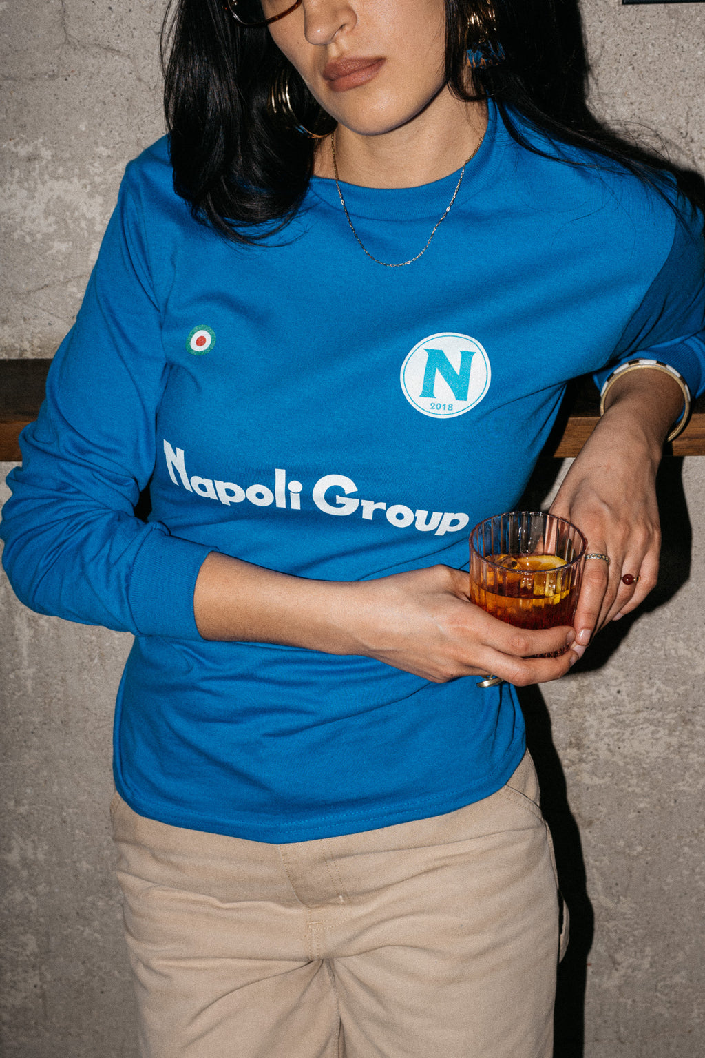 Napoli Group Longsleeve - Blau