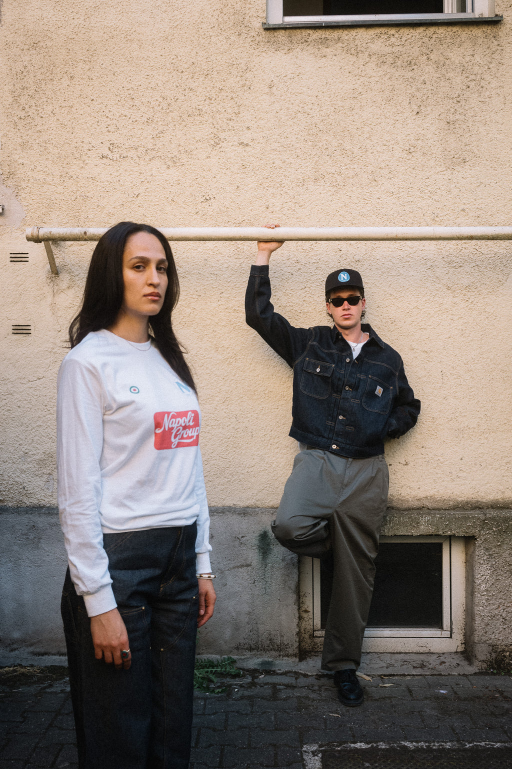 Napoli Group Longsleeve - Weiß
